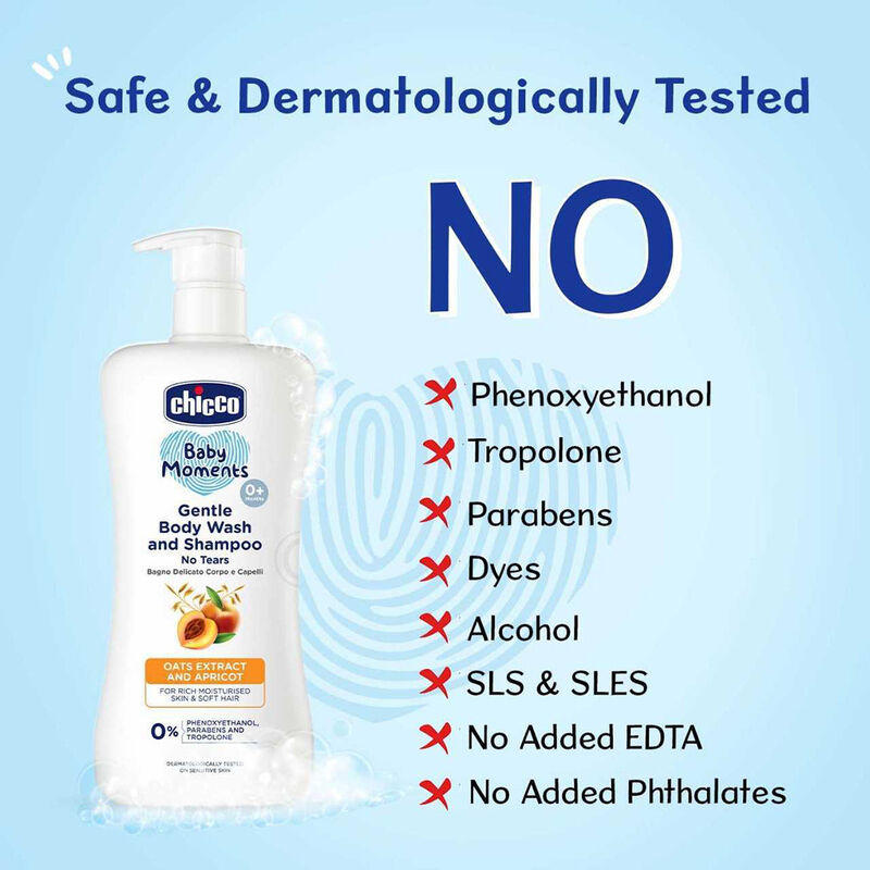 Gentle Body Wash And Shampoo (200ml) image number 6